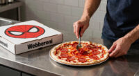 Little Caesars launches Webberoni Pizza for new Spiderman film