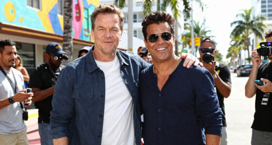 Matt Damon & John Leguizamo Kick Off ‘The Odyssey’ Press Tour at Miami Photo Call