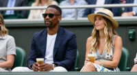 Chris Rock Enjoys Wimbledon with New Girlfriend Simone Henault