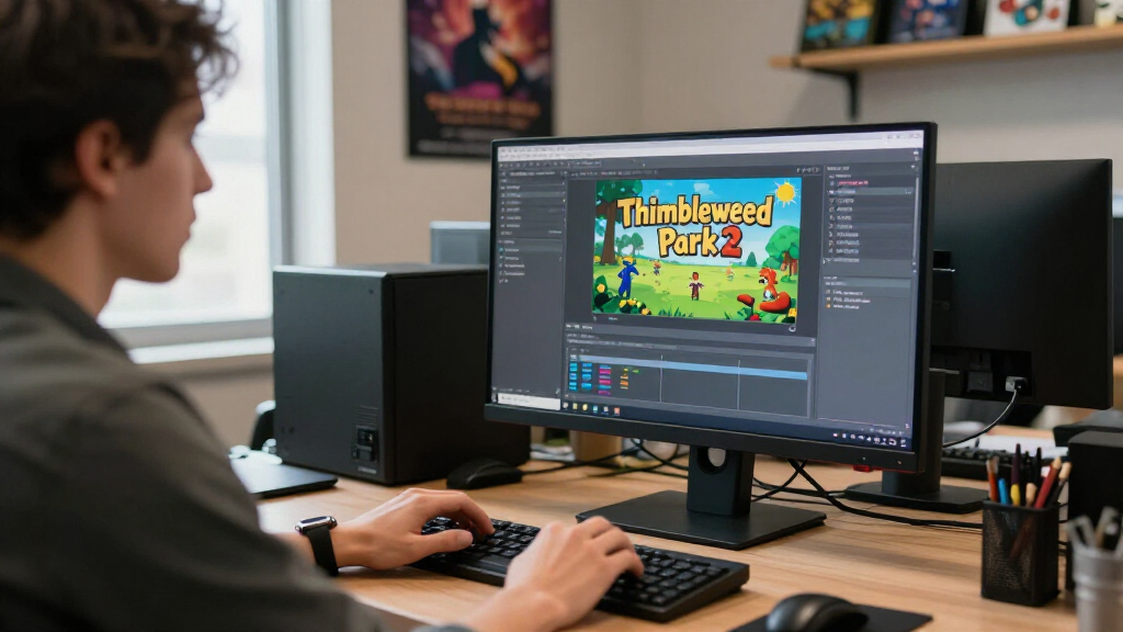 Ron Gilbert Started Production On Thimbleweed Park 2