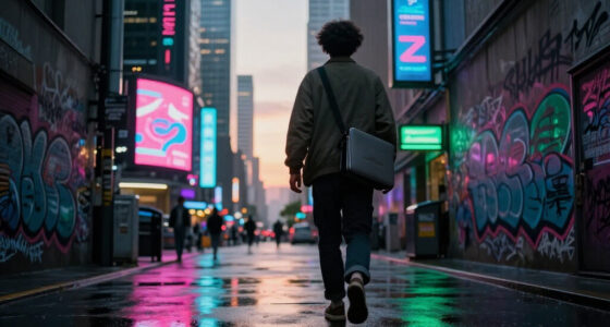 A Walkable ASCII Cyberpunk City In One HTML File [Video]