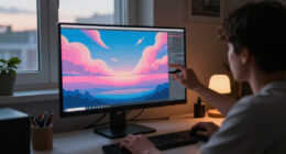 Rendering Pretty Sky In Around The World Game